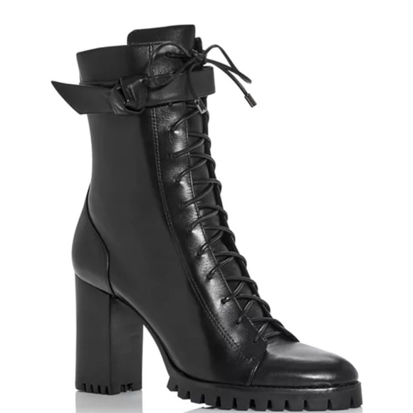 Women's Evelyn High Block Heel Booties - Picture 3 of 6